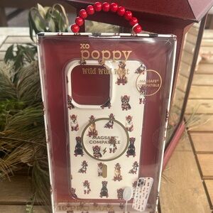 XO poppy WILD WILD WEST DOGGIE iPhone 16 pro max case